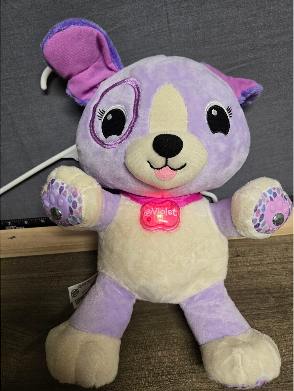VTech Violet Interactive Plush Dog TESTED
